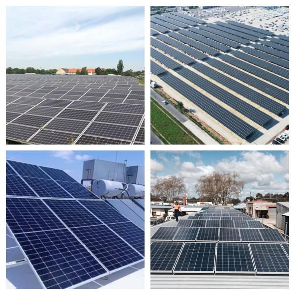 108 Cells White Backsheet Mono-facial Solar Panel 445W 450W 455W for Solar Energy System