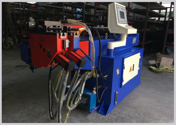 Semi Automatic Hydraulic Pipe Bending Machine PLC Control For Iron Pipe Bending