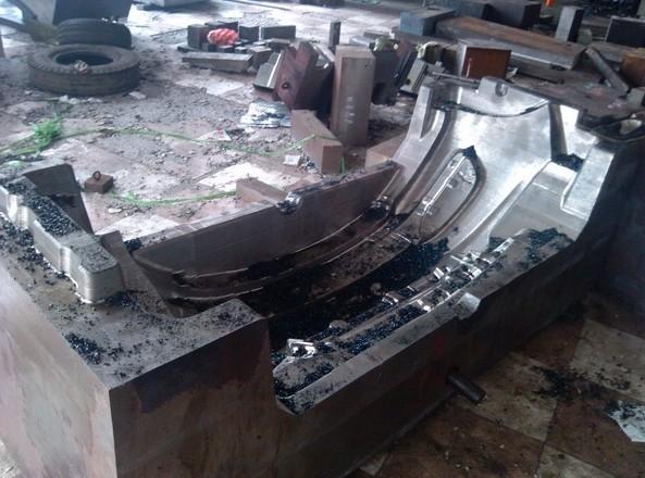 High quality Plastic injection Car Bumper moulds plastic parts for car
