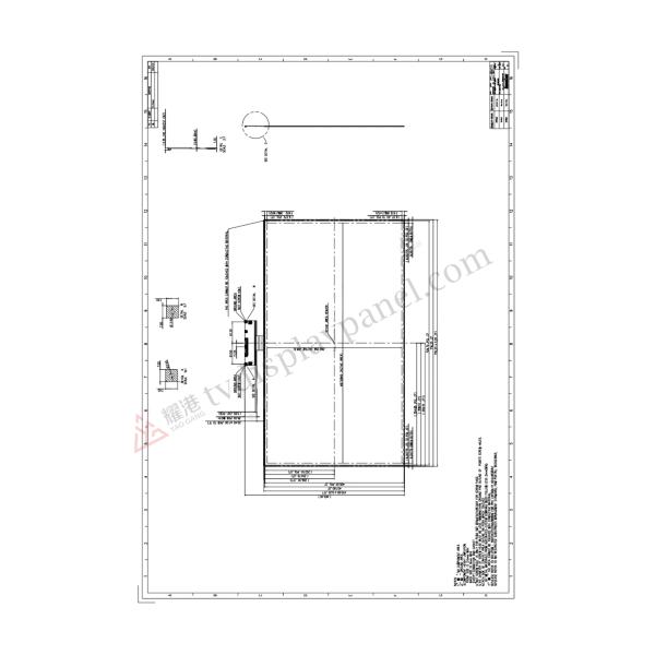 V320BJ8-Q01 Panel Innolux 32 Inch Open Cell Led Panel Innolux Lcd Display 1366×768