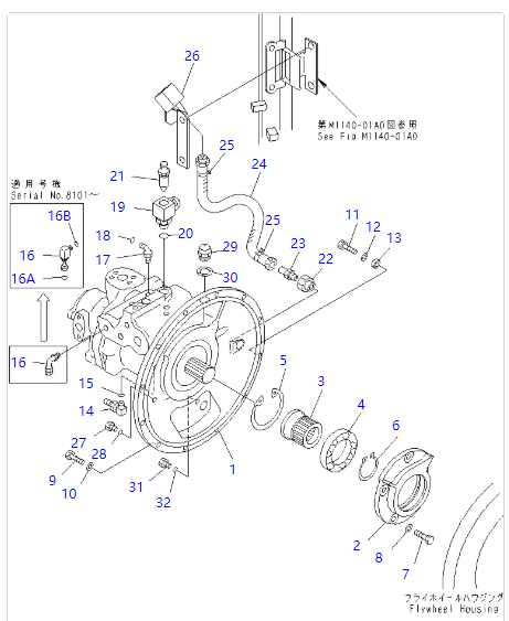 PC138US-2 PC138USLC-2 PC138US-2E PC138US-2-A-AC-AT Main Hydraulic Pump for KOMATSU Excavator Digger Spare Parts 708-1L-00551 Original Axial Piston Pump Attachment