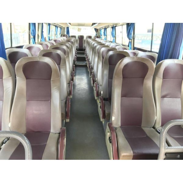 Масл-электрические гибридные двойные двери двигателя 155kw WP электротранспорта кроют кожей автобус используемый местом тренера Zhongtong LCK6101 47Seats