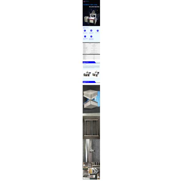 1000W/1500W/2000W Automatic Fiber Continuous Laser Welding Machine for Steel Aluminium Brass