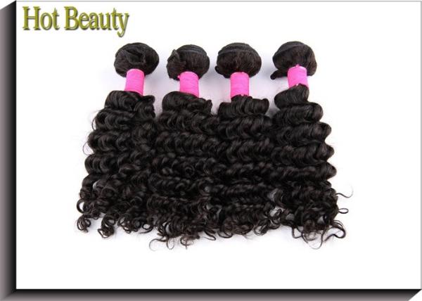 Ombre 3 Tone Natural Wave Peruvian Human Hair Full And Thick Ends For Lady