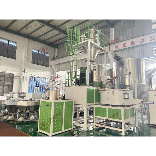 Instalación de pesaje automático de aditivos de mezcla de polvo de plástico de PVC