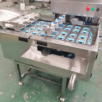 Quatre rangées d'oeufs efficaces automatiques frapper machine Automatisation nouvelle ère