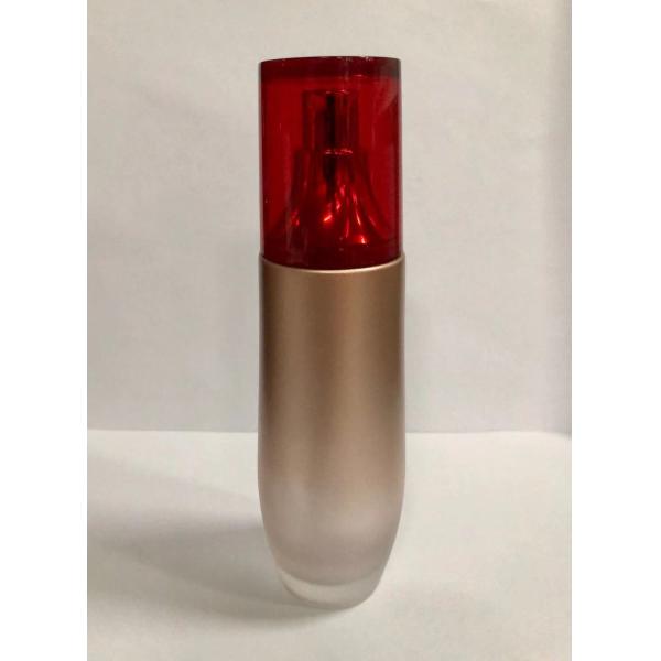 La loción de cristal amistosa de Eco embotella el cuidado de piel cosmético de los envases de la botella poner crema que empaqueta al OEM