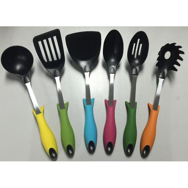 Stainless Steel Kitchen Cooking Spoon Stand Silk Printing Logo for Household Items