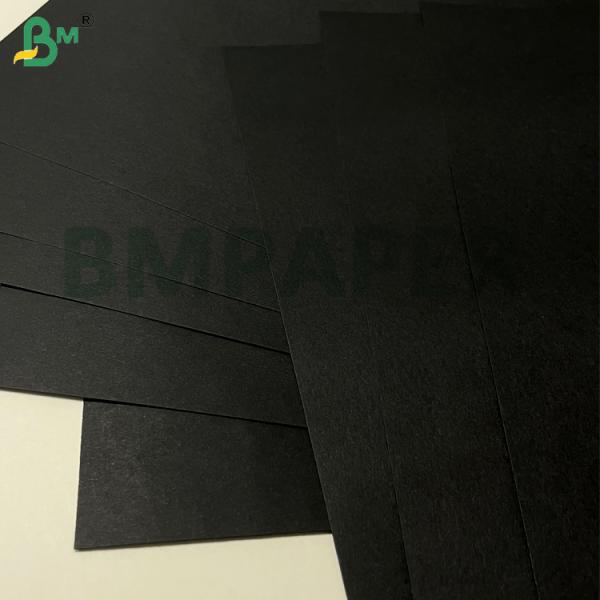 80gsm Smooth Matte Good Folding Black Kraft Paper For Gift Packing Shopping Bags
