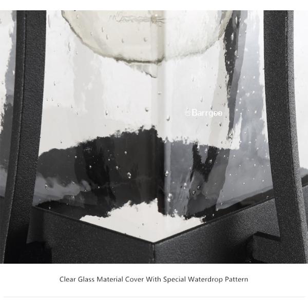 Square Round Vintage Nordic Wall Sconce E27 Bedroom Living Rom Corridor