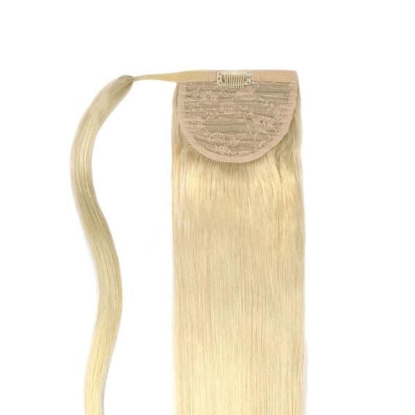 Straight Human Hair Ponytail Extension PE-230829 20 Inch Kinky Straight/Curly Ponytail