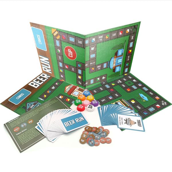 Custom Game Card Printing with Air/Sea/Express Shipping Options and Customizable Rulebook Design