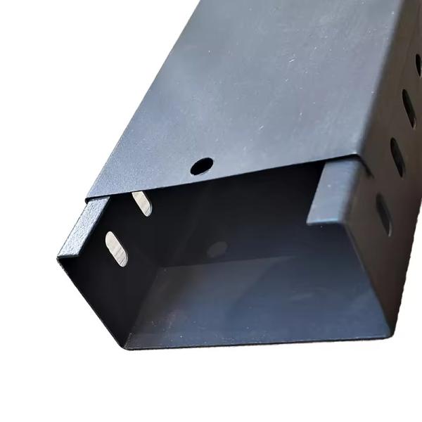 Compatible With Various Cable Types Trough Cable Trays for Wall Mount Installation Width 50-1300mm