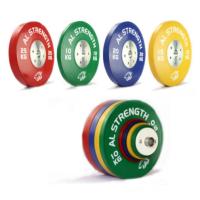 Halterofilismo abundante das placas do peso do OEM libras placas abundantes de 45 libras