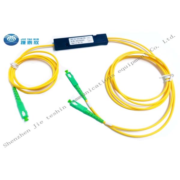 SC APC 1310nm 1550nm оптически муфты одиночного режима ABS 3m 1X2 FBT