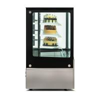Refrigerador da exposição da padaria da bancada com sistema de refrigeração ventilado