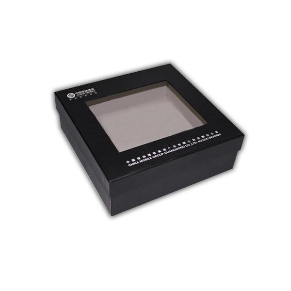 Printed Cardboard Box Packaging China Mobile With PVC Window