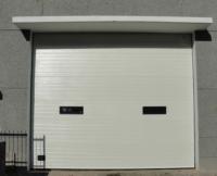 Flat Or Contoured Panel Design Insulated Sectional Garage Door Commercial For Mall 50mm-80mm Thickness Industrial Vertical Lift Door