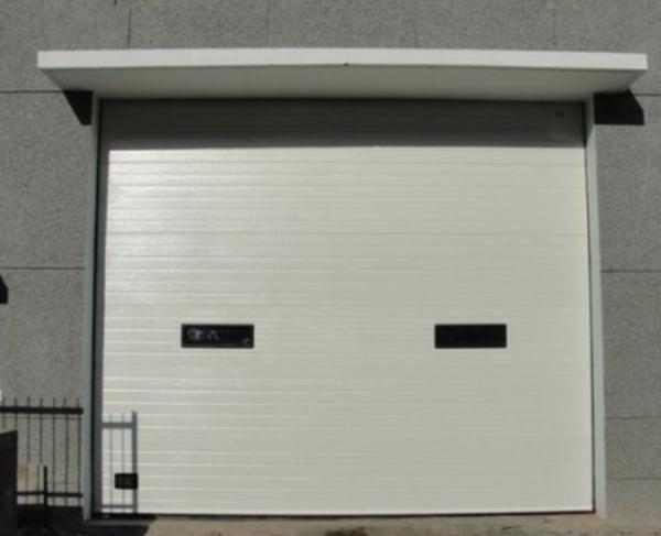 Flat Or Contoured Panel Design Insulated Sectional Garage Door Commercial For Mall 50mm-80mm Thickness Industrial Vertical Lift Door