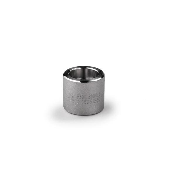 304 316 316L High Pressure Forged Round Half Coupling for High Pressure Applications