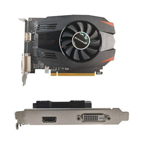 PCWINMAX Geforce GT 1030 4GB GDDR4 Single Fan ATX Графическая карта Поддержка DirectX 12 DP HD Порт VGA Карта