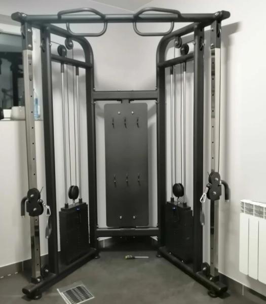 Équipement d'entraînement sportif Poitrine Fly Back Extension Squat Power Rack Smith Cable Crossover Multifonctionnel Trainer