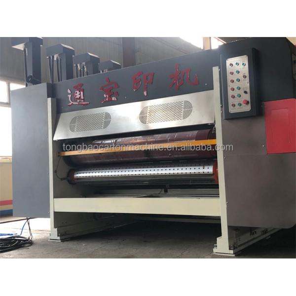 Автоматическая 3-цветовая печатная режущая машина для гофрированного картона