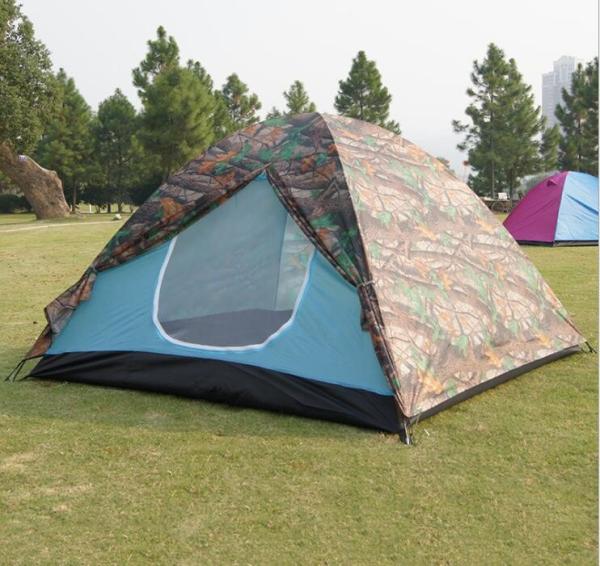 Fashional Army Woodland Dome Tent 3-4 Person Double Layer Hot Selling Woodland Camping Tent(HT6066)