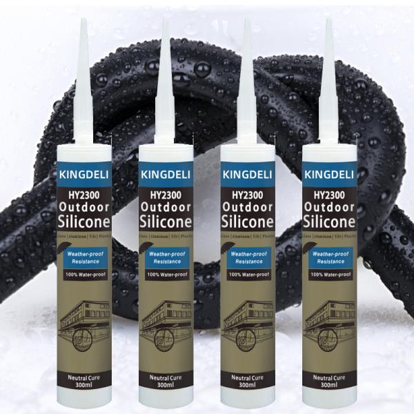 Low Modulus Neutral Cure Silicone Sealant , Construction Fast Curing Silicone Adhesive
