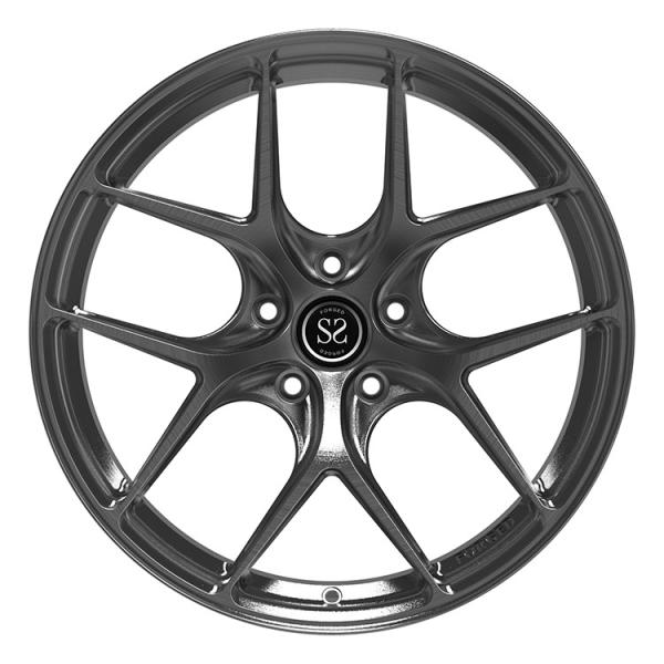 20 polegadas desconcertaram o preto 5*112 moeram as rodas forjadas da liga para McLaren