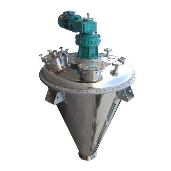 Low Energy Conical Screw Mixer Chemical / Dye / Fertilizer / Battery Powder