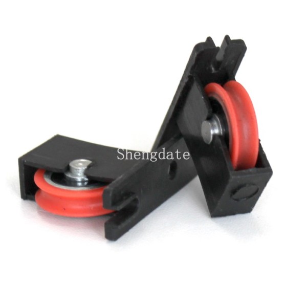 Sliding Door Roller Assembly Replacement Closet Rollers Nylon Sliding Wardrobe Door Pulley