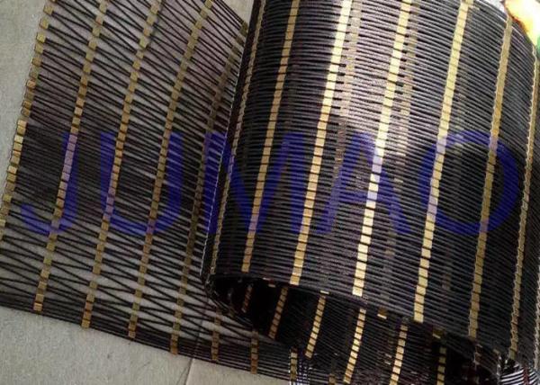 Thin Fall Protection Architectural Metal Fabric Easy To Install For Partition