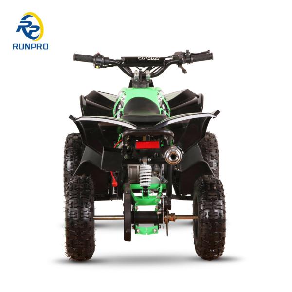 2024 RUNPRO 49cc ATV for Kids Side-by-Side 4 Wheels 6 Inch Tires 2 Stroke 50cc Quad Bikes