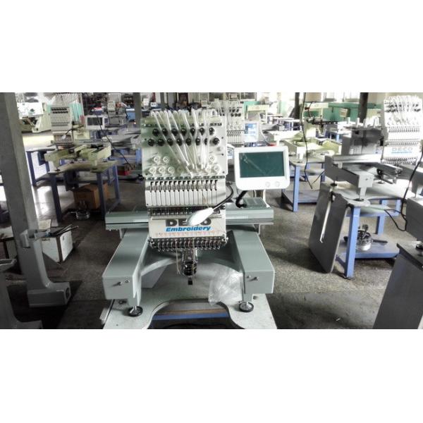 High Efficiency Single Head Embroidery Machine Emb. Area 560 X 370mm