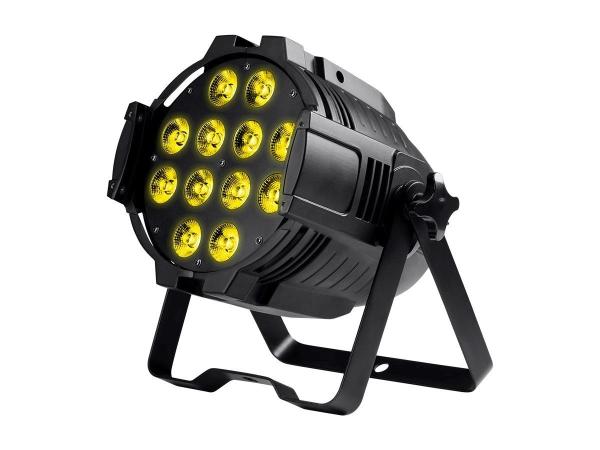 DMX Stage Lighting 12x18W RGBWA UV 6 in 1 LED PAR 64 Stage Light