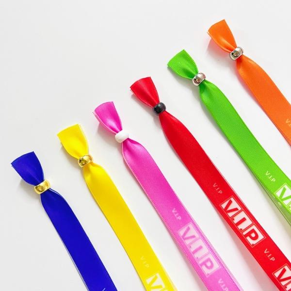 Várias cores de tecido pulseiras tecidas cores de logotipo personalizadas para pulseira de poliéster