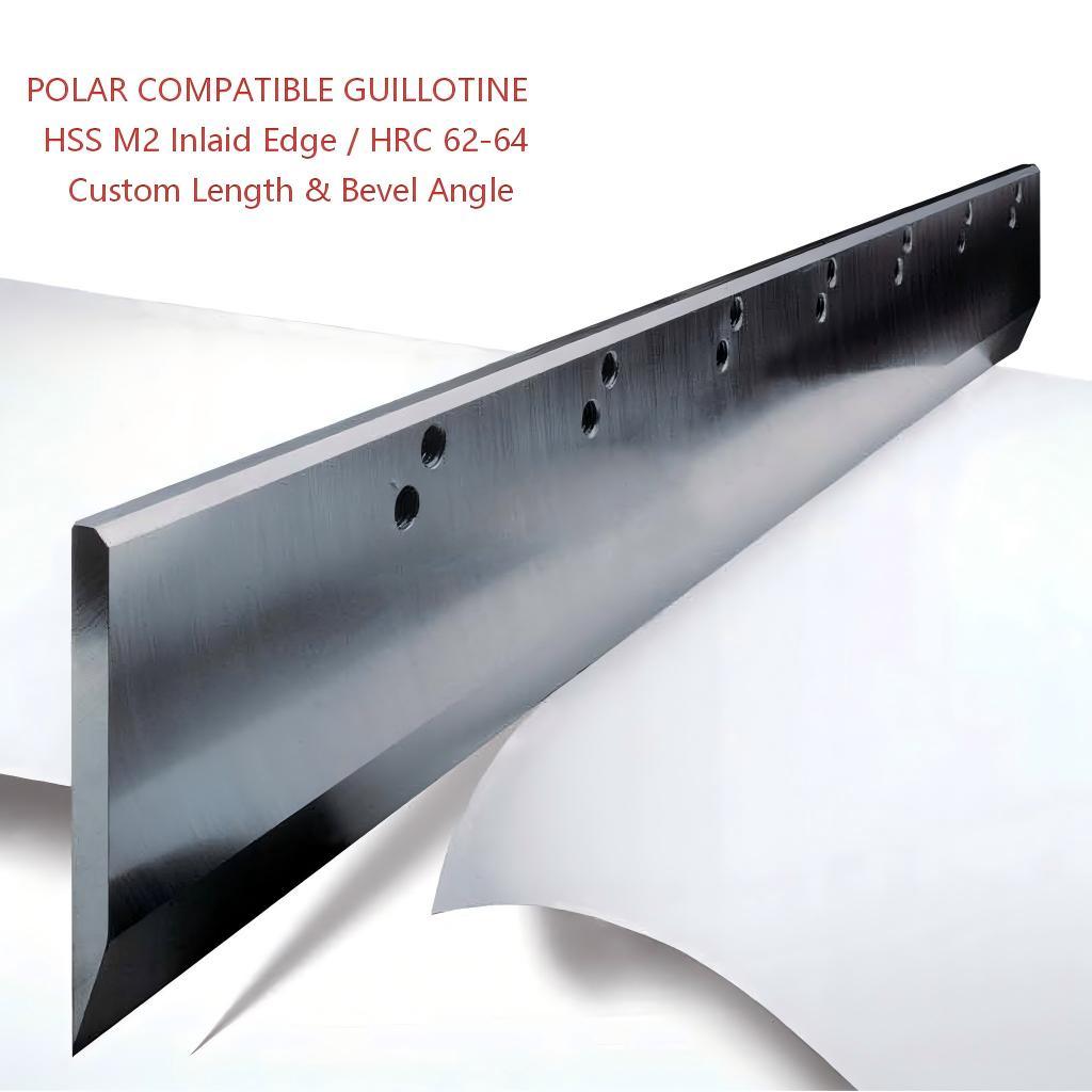 High-Precision Replacement Polar Paper Cutter Knife / Guillotine Blade For Polar MohR Cutting Machines