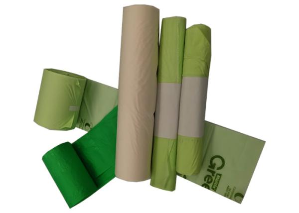 Eco Friendly L 20.5 Inch Biodegradable And Compostable Bags EN13432 Certified