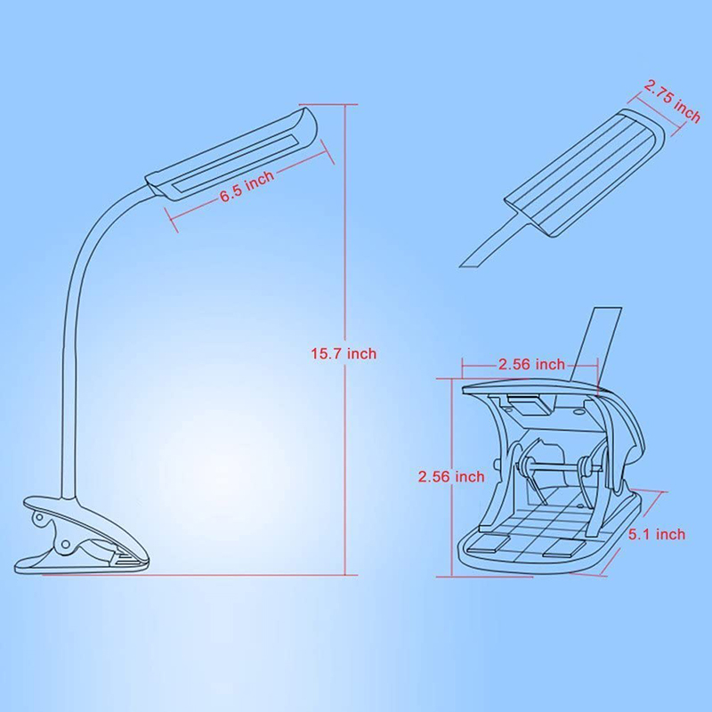 Гибкое чтение 7w лампы стола СИД Gooseneck привело свет для стола