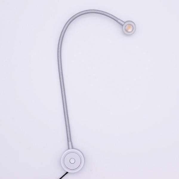 Aluminum Body Material RV Caravan USB 12V LED Reading Gooseneck Flexible Spot Light Lamp