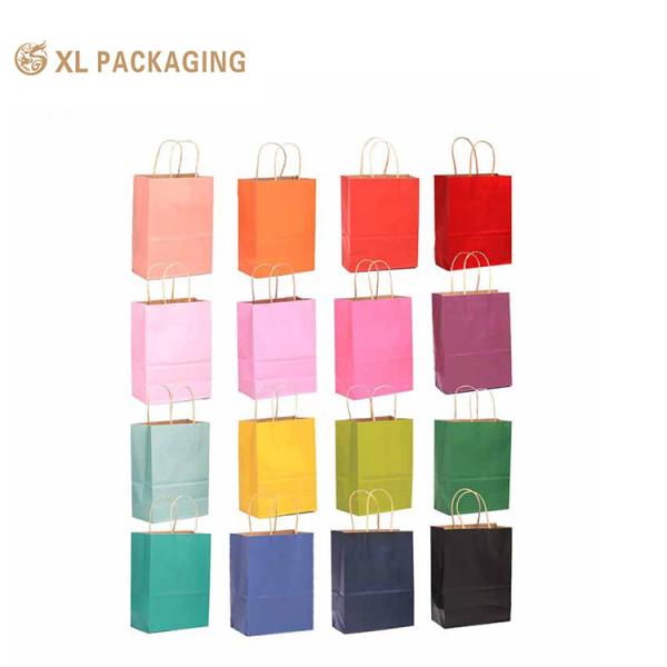 XL Packaging Custom Logo Printed Paper Bags for Luxury Shoes Clothes and Jewelry Packaging
