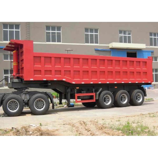 29.32 CBM bulk heavy duty tipper trailer for Ghana Market