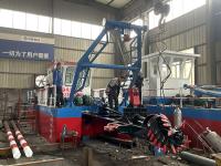 Solution d'extraction de sable de grande capacité pour la profondeur de dragage de 8 m