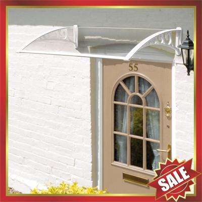 awning,canopy with white brackets