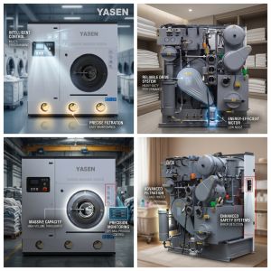 Steam Heating Hospital Hydrocarbon Dry Cleaning Equipment Stainless steel 3
