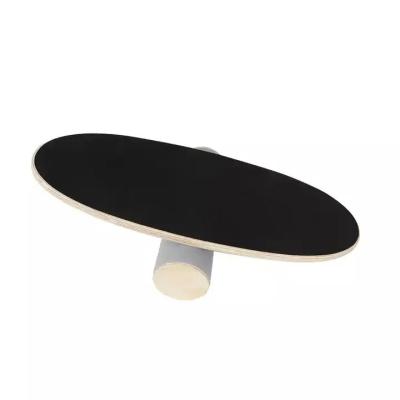 Custom Pattern Fitness Wooden Training 29 Inch Wobble Balance Board Wood Roller