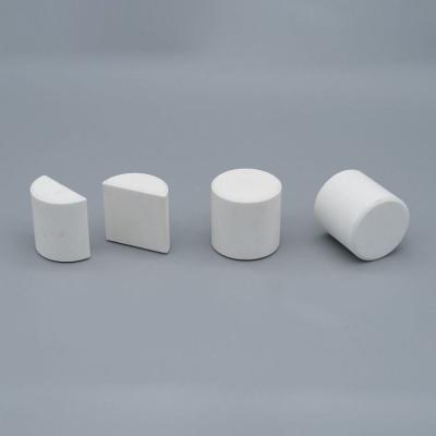 Boules de broyage en céramique d'aluminium à 99% de cylindre de couleur blanche