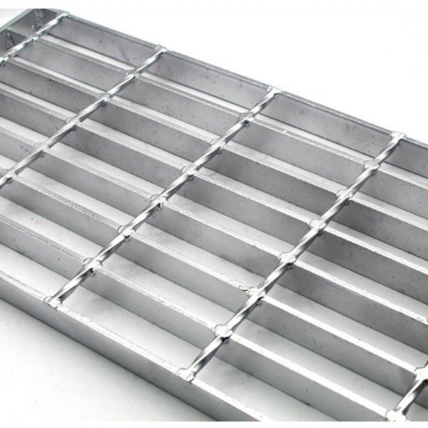 Serrated Stainless Steel Grating with 6x6mm Cross Bar