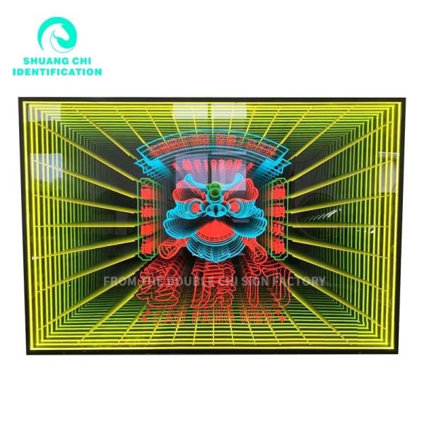 Melaleuca Abyss Mirror Infinity Mirror Neon Art 12 Interior Decoration 2023 Hot Products